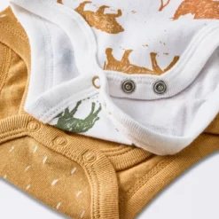 Baby 4pk Safari Animals Long Sleeve Bodysuit - Cloud Island™ -1st Step Store GUEST 02bd04a6 5ee9 4a2a 9201 7b6c6cadbef4