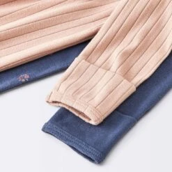 Baby Girls' 2pk Cozy Wide Ribbed Floral Sleep N' Play - Cloud Island™ Pink/Blue -1st Step Store GUEST 04e15f1e 3fc2 43cb 9f96 1d20ad7caf6f