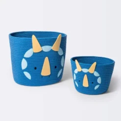 Coiled Rope Forest Animal Small Round Storage Basket - Dinosaur - Cloud Island™ 7 Coiled Rope Forest Animal Small Round Storage Basket - Dinosaur - Cloud Island™ -1st Step Store GUEST 06af51e5 9caf 46b1 b180 4b97d333aeac 1