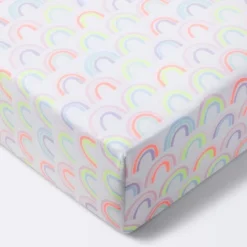 Fitted Crib Sheet Rainbows - Cloud Island™ - White 11 Fitted Crib Sheet Rainbows - Cloud Island™ - White -1st Step Store GUEST 0c97f55d 5372 4e13 8f6f 652a51c03098