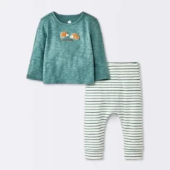Baby Boys' 2pc Hedgehog Graphic Jogger Pants Set - Cloud Island™ Teal -1st Step Store GUEST 0dd33b47 41b2 471d 9b58 5df63ca95786