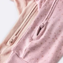 Baby Girls' 2pk Stars So Very Soft Modal Blend Romper - Cloud Island™ Dark Pink -1st Step Store GUEST 181b6568 4b9c 4c3f 93b7 f70cfd8107d5