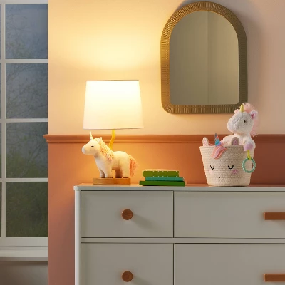 Plush Unicorn Table Lamp Includes LED Light Bulb - Cloud Island™ 4 Plush Unicorn Table Lamp Includes LED Light Bulb - Cloud Island™ - Image 2