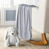 Rayon From Bamboo Swaddle Baby Blanket - Gray - Cloud Island™ 1 Rayon From Bamboo Swaddle Baby Blanket - Gray - Cloud Island™ -1st Step Store GUEST 29e87973 5637 4839 8ad0 ca18e83fb88b