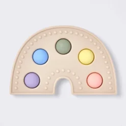 Silicone Pop-it Baby Toy - Rainbow - Cloud Island™ -1st Step Store GUEST 2b56e17a 709d 4576 9fa5 18b64244f87d