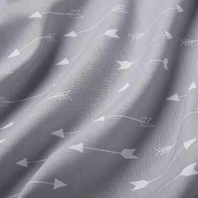 Fitted Crib Sheet Arrows - Cloud Island™ Gray 5 Fitted Crib Sheet Arrows - Cloud Island™ Gray - Image 3
