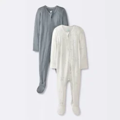 Baby Boys' 2pk Celestial Soft Blend Sleep N' Play - Cloud Island™ Gray -1st Step Store GUEST 34fdecb1 bab7 4457 a0f2 eff3b36b6b17
