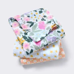 Muslin Swaddle Baby Blanket - Painterly Floral - 3pk - Cloud Island™ 9 Muslin Swaddle Baby Blanket - Painterly Floral - 3pk - Cloud Island™ -1st Step Store GUEST 389bef48 bee3 4aed 9058 b6877ee187bd