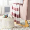 Chenille Stripe Baby Blanket - Dark Pink And White Stripe - Cloud Island™ -1st Step Store GUEST 389f22af 525d 41cb acbb fbb7b8020ca2