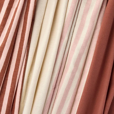 Flannel Baby Blankets - Warm Metallic - 4pk - Cloud Island™ 4 Flannel Baby Blankets - Warm Metallic - 4pk - Cloud Island™ - Image 2