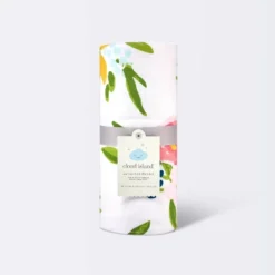 Jersey Knit Reversible Baby Blanket Floral - Cloud Island™ - White -1st Step Store GUEST 3c24ceb1 8347 42cd bf95 9b9f632b5951