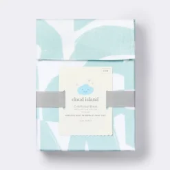 Fitted Crib Sheet Tile Print - White/Seafoam - Cloud Island™ -1st Step Store GUEST 3c6e53cb 5e41 4b87 a6c8 28fe98e7313f