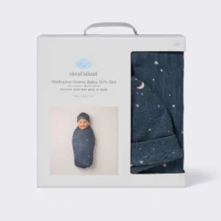 Hospital Muslin Swaddle And Hat Gift Set - 2ct - Blue Stars- Cloud Island™ -1st Step Store GUEST 3c870036 560b 4bb2 abf1 78e39f35bdd6