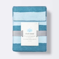 Flannel Fitted Crib Sheet - Blue Stripes - Cloud Island™ 8 Flannel Fitted Crib Sheet - Blue Stripes - Cloud Island™ -1st Step Store GUEST 40ebcdb9 970e 4cb6 9eb1 5bfbe495ef99