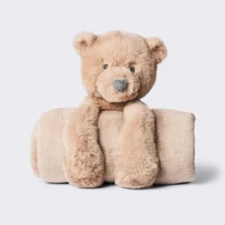 Plush Blanket With Soft Toy - Bear - Cloud Island™ 7 Plush Blanket With Soft Toy - Bear - Cloud Island™ -1st Step Store GUEST 416644de b35b 4686 b773 aa313891c0a2