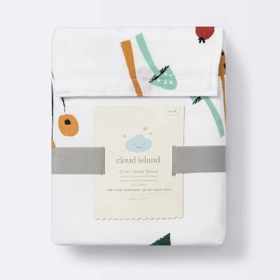 Fitted Crib Sheet Foilage - Cloud Island™ 6 Fitted Crib Sheet Foilage - Cloud Island™ - Image 4