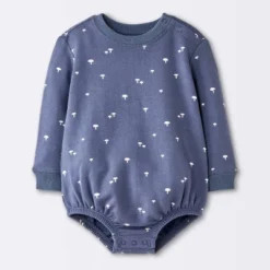 Baby Boys' Mushroom Sweatshirt Romper - Cloud Island™ Navy Blue 9 Baby Boys' Mushroom Sweatshirt Romper - Cloud Island™ Navy Blue -1st Step Store GUEST 433d66ca 61e9 4ed9 b7c2 aef3d640e86d