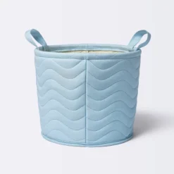 Quilted Fabric Medium Round Storage Basket - Cloud Island™ -1st Step Store GUEST 4575fc0b a3ef 477c 90a2 451ee124f924