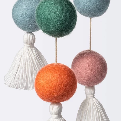 Mobile With Round Balls Crib Toy - Cloud Island™ - Mod 4 Mobile With Round Balls Crib Toy - Cloud Island™ - Mod - Image 2