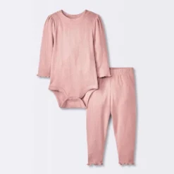 Baby Girls' 2pc Pointelle Set - Cloud Island™ Pink 9 Baby Girls' 2pc Pointelle Set - Cloud Island™ Pink -1st Step Store GUEST 4a93ff7b c4f8 4814 a414 b07a53088ac0