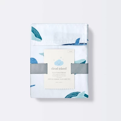 Fitted Crib Sheet Sleepy Tides - Cloud Island™ 6 Fitted Crib Sheet Sleepy Tides - Cloud Island™ - Image 4