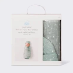Hospital Muslin Swaddle And Hat Gift Set - 2ct - Green - Cloud Island™ 8 Hospital Muslin Swaddle And Hat Gift Set - 2ct - Green - Cloud Island™ -1st Step Store GUEST 50130afa 15b9 4bc0 b41c 5fb60e38e548