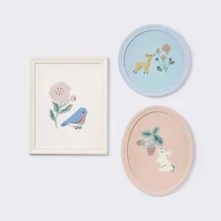 3pk Story Book Floral Framed Wall Art - Cloud Island™ 7 3pk Story Book Floral Framed Wall Art - Cloud Island™ -1st Step Store GUEST 51e0753a d579 4540 b82a 995edd64f502