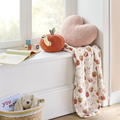 Printed Apple Halloween Baby Blanket - Cloud Island™ 3 Printed Apple Halloween Baby Blanket - Cloud Island™