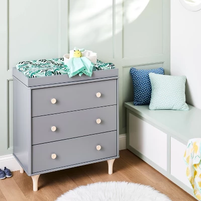 Changing Pad Cover - Cloud Island™ Green 3 Changing Pad Cover - Cloud Island™ Green