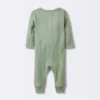 Baby 2pk Basic Wide Rib Romper - Cloud Island™ Green -1st Step Store GUEST 55092144 1f36 493b abef b058cb8aaccc