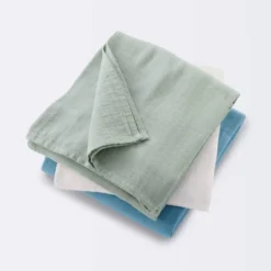 Muslin Swaddle Baby Blanket - Blue Neutrals - 3pk - Cloud Island™ 9 Muslin Swaddle Baby Blanket - Blue Neutrals - 3pk - Cloud Island™ -1st Step Store GUEST 55463c61 627d 4347 a65b 0aed92004115