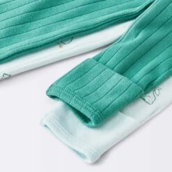 Baby Boys' 2pk Cozy Wide Ribbed Animals Sleep N' Play - Cloud Island™ Blue -1st Step Store GUEST 60e604d6 0867 4d99 8d16 0f40a3f644d0