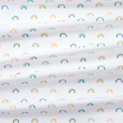 Fitted Crib Sheet Rainbows - Cloud Island™ 5 Fitted Crib Sheet Rainbows - Cloud Island™ - Image 3