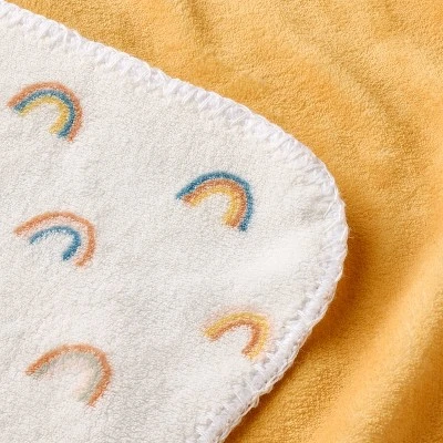 Plush Baby Blanket - Rainbows - Cloud Island™ 4 Plush Baby Blanket - Rainbows - Cloud Island™ - Image 2