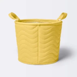 Quilted Fabric Medium Round Storage Basket - Cloud Island™ -1st Step Store GUEST 6b21ecf0 8a73 45d8 80fc 87eb65b6d66f