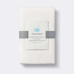 Muslin Changing Pad Cover - Cream - Cloud Island™ -1st Step Store GUEST 6c5134bd 269c 46c3 a990 2cdc8ab4fd67