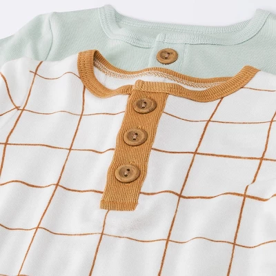 Baby 2pk Modal NightGown - Cloud Island™ Blue 4 Baby 2pk Modal NightGown - Cloud Island™ Blue - Image 2