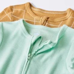 Baby Boys' 2pk So Very Soft Modal Blend Romper - Cloud Island™ Rust/Blue -1st Step Store GUEST 73135c15 9d74 4395 9f38 3c547cdef777