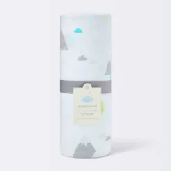 Jersey Knit Reversible Blanket Adventure Awaits - Cloud Island™ - Light Blue -1st Step Store GUEST 76c5b544 230a 4873 9d74 da1ed81aa575