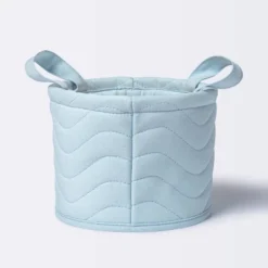 Quilted Fabric Small Round Storage Basket - Cloud Island™ 11 Quilted Fabric Small Round Storage Basket - Cloud Island™ -1st Step Store GUEST 78b222a1 c913 4d5c 8b99 bdbcb9d8232c