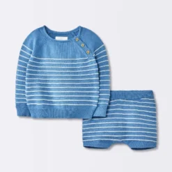 Baby Boys' Striped Sweater Set - Cloud Island™ Blue 9 Baby Boys' Striped Sweater Set - Cloud Island™ Blue -1st Step Store GUEST 7aae24ea 68dc 4b2c 8b48 9df674b887f8