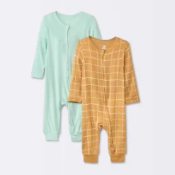 Baby Boys' 2pk So Very Soft Modal Blend Romper - Cloud Island™ Rust/Blue -1st Step Store GUEST 7e8fd6a9 763d 4883 ab35 a44dd9869d7d