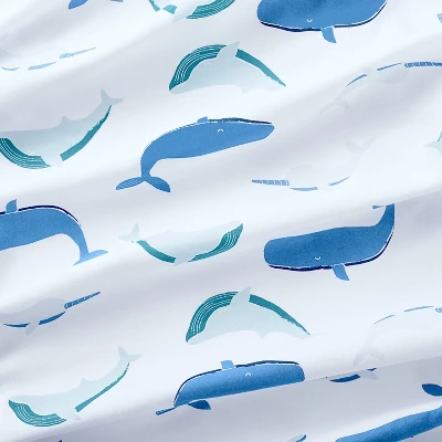 Fitted Crib Sheet Sleepy Tides - Cloud Island™ 5 Fitted Crib Sheet Sleepy Tides - Cloud Island™ - Image 3