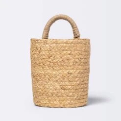 Small Hanging Woven Basket With One Handle - Cloud Island™ -1st Step Store GUEST 7fe9dbf2 440d 4bef 9ec4 a38e93bc5331