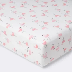Crib Fitted Sheet Flamingos - Cloud Island™ - Pink/White -1st Step Store GUEST 80c34a0e 6592 402d b527 a9239a86c7e8