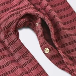 Baby Girls' Jacquard Checkered Romper & Headband - Cloud Island™ Burgundy -1st Step Store GUEST 880710d4 378c 427d b02b 2018be32f292