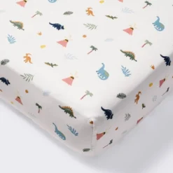 Cotton Fitted Crib Sheet - Dinos - Cloud Island™ -1st Step Store GUEST 882891f6 7da7 4b3c 8fd6 ce98edf70755