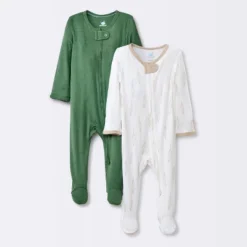 Baby Boys' 2pk So Very Soft Modal Blend Sleep N' Play - Cloud Island™ Green -1st Step Store GUEST 8af3d72b fe31 4815 9d7a 518be4ad643f