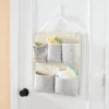 Wall Hanging Storage With Slub Stitching - Gray - Cloud Island™ -1st Step Store GUEST 95b56b94 c1e0 4383 b2a4 c8f5fad5c183