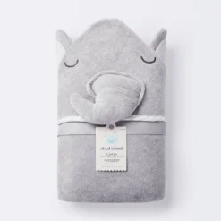Baby Elephant Hooded Towel - Cloud Island™ Gray -1st Step Store GUEST 97eecbf3 f59a 451e 9938 f801dae98769